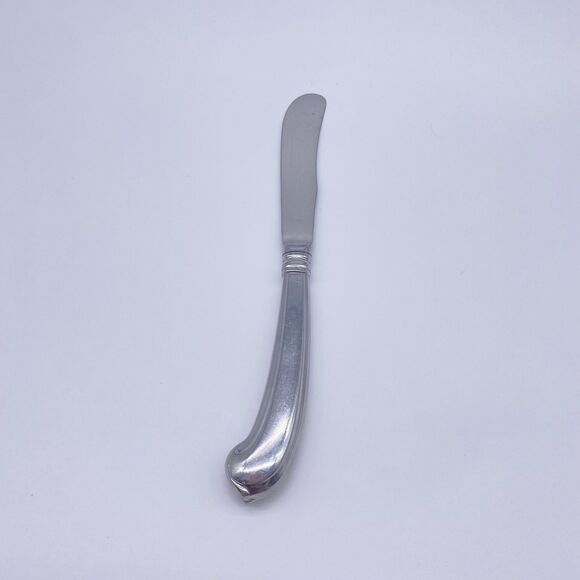 Set of 5 Gorham Colonial Tipt Glossy 18/8 Stainless Flatware Japan Dinner Knives - Picture 2 of 4